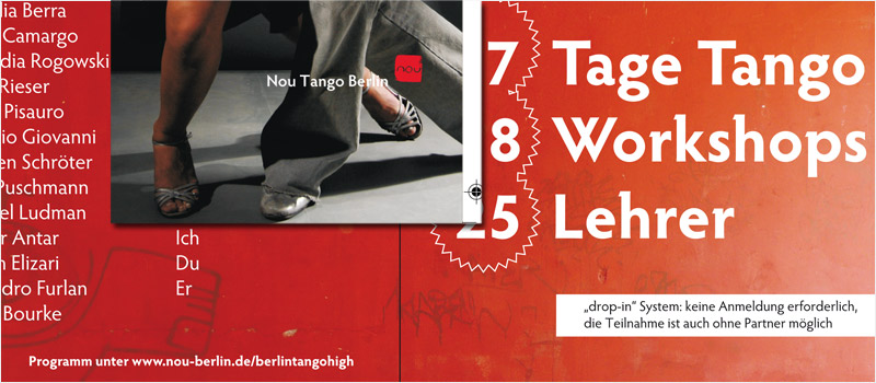 Flyer Nou - Tango Schule